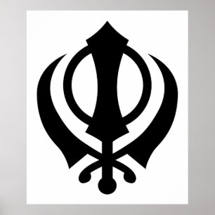 Poster Sikh Khanda