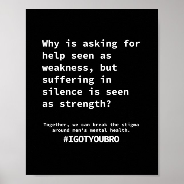 Poster Silence No More Sticker (Frente)