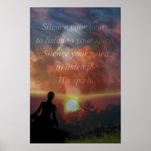 Poster Silenciar Seu Coração