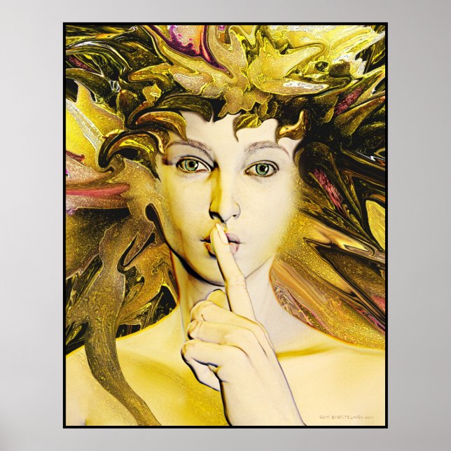 Poster silêncio (Frente)
