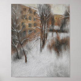 Poster Silêncio de Inverno junto à Janela