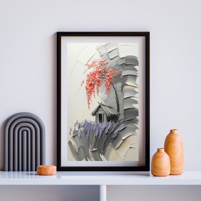 Poster Silêncio de Lavanda Sob o Arco (Criador carregado)