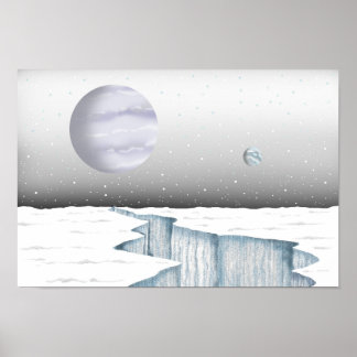 Poster Silêncio de uma estrela congelada.