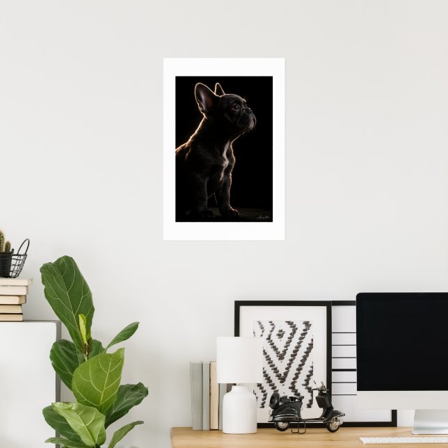 Poster Silêncio de Veludo (Escritório em casa)
