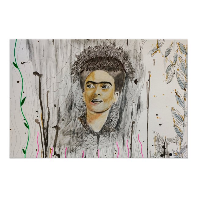 Póster Silêncio e Cor (Frente)