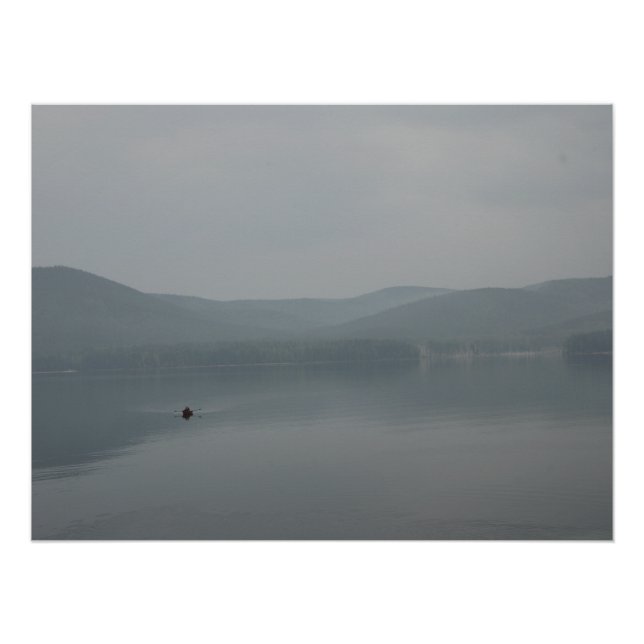 Póster Silêncio Mínimo do Lago (Frente)