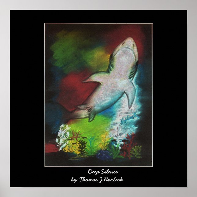 Póster Silêncio profundo de Thomas J Norbeck (Frente)