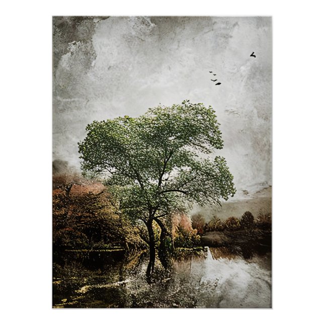 Póster Silêncio Refletido (Frente)