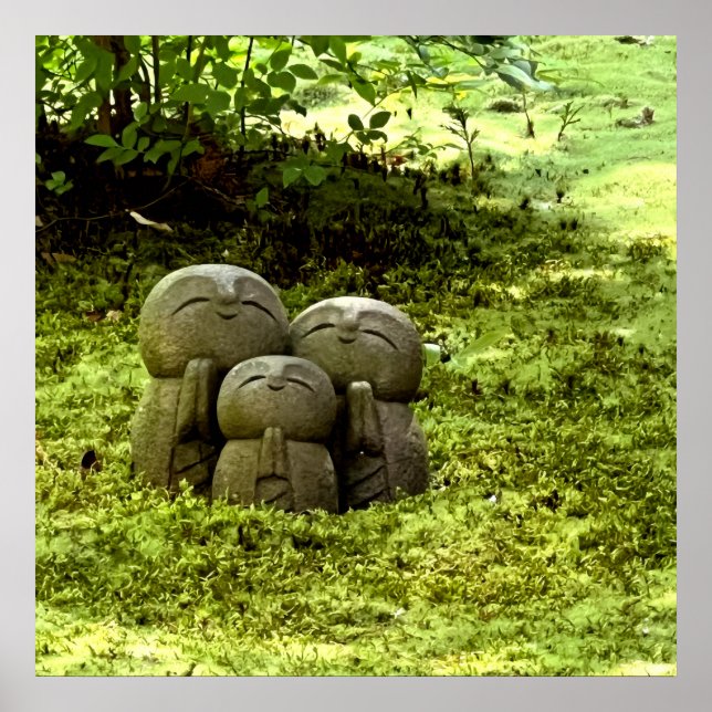 Poster Silent Passage — Japanese Wabi-Sabi Harmony Photo  (Frente)