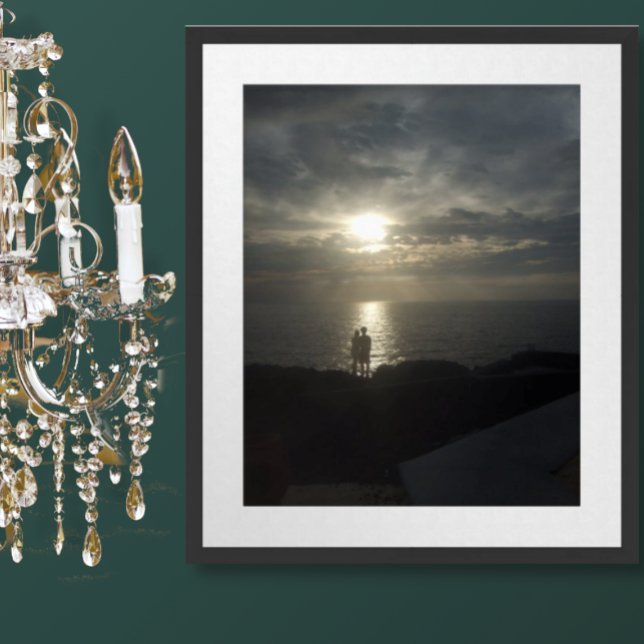 Poster Silhouette da Grande Ilha (Criador carregado)