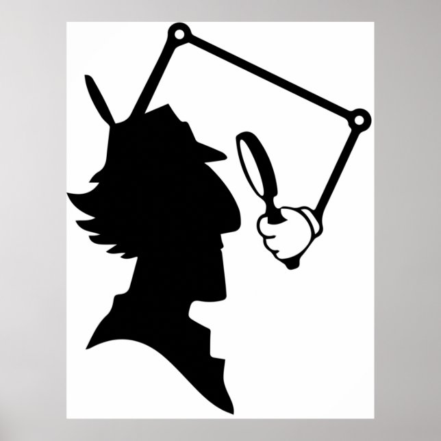 Poster Silhouette Gadget (Frente)