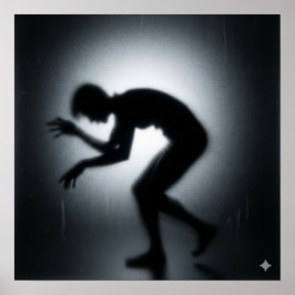 Poster Silhuette de Refrigeração