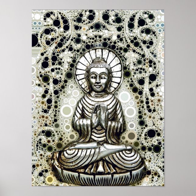 Poster Silver Buddha (Frente)