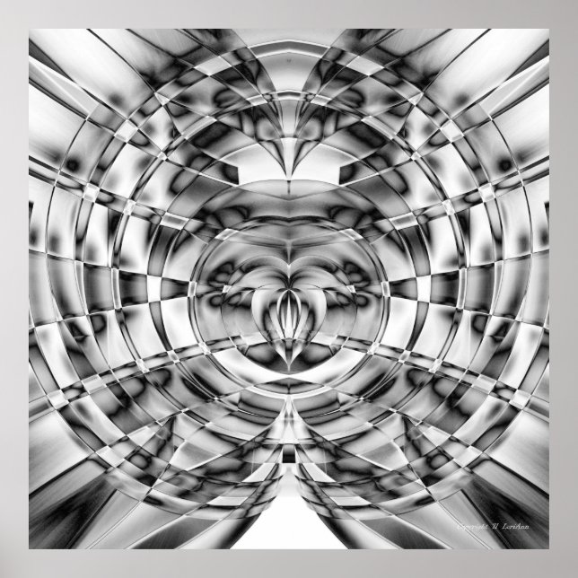 Poster Silver Heart (Frente)