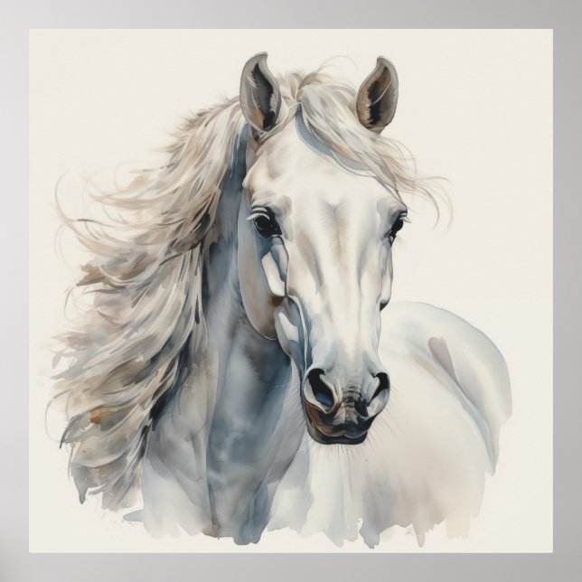 Poster Silver Spirit Horse (Frente)