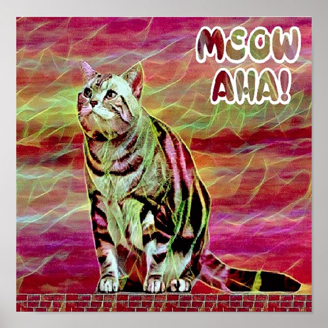 Poster Silver Tabby (Frente)