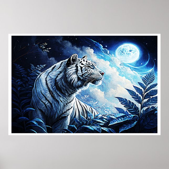 POSTER SILVER TIGER (Frente)