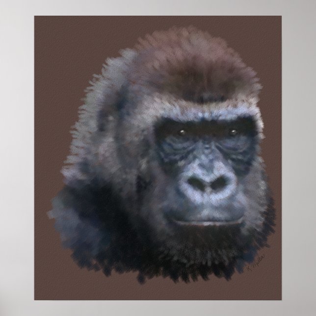 Póster Silverback Gorilla (Frente)