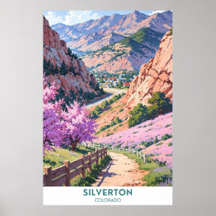 Poster Silverton - Scenic Drive - Colorado