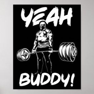 Poster Sim Buddy - Ronnie Coleman Bodybuilding Gym Motive