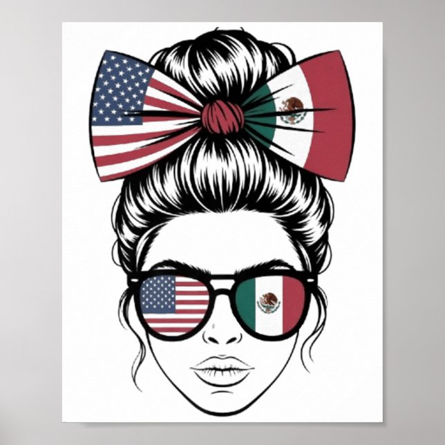 Poster Sim, Eu Sou Ambos Orgulhosos E Mexicanos. (Frente)