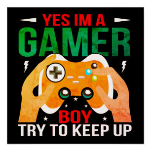 PÓSTER SIM, EU SOU UM GAROTO DE JOGO