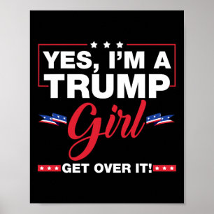 Poster Sim, eu sou uma garota idiota superando o Trump 20