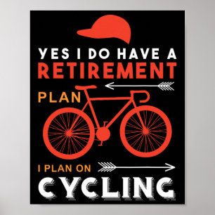 Poster Sim, eu tenho um plano de aposentadoria, eu planej