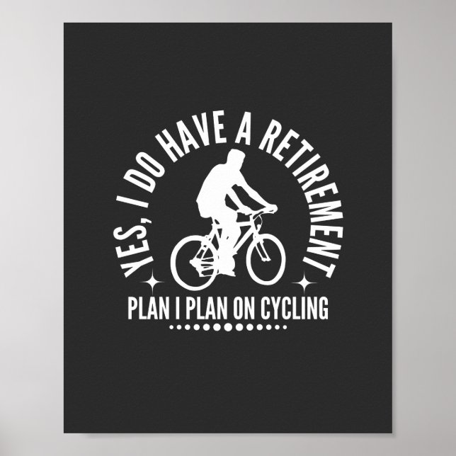 Poster Sim, Eu Tenho Um Plano De Aposentadoria Eu Planejo (Frente)