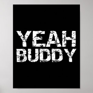 Poster Sim Exercício Buddy Engraçado Dizendo Citação de E