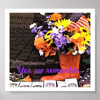 Poster Sim, lembramos