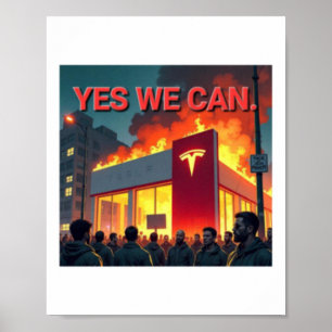 Poster Sim Nós Podemos Adesivo