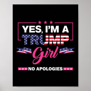Poster Sim, sou uma Trump Girl sem desculpas 2024