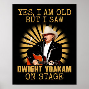 Poster Sim, sou velho, mas vi Dwight Yoakam no Palco Retr