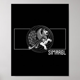 Poster Simargl Paganismo Cão Ancestralidade Nórdica Nacio