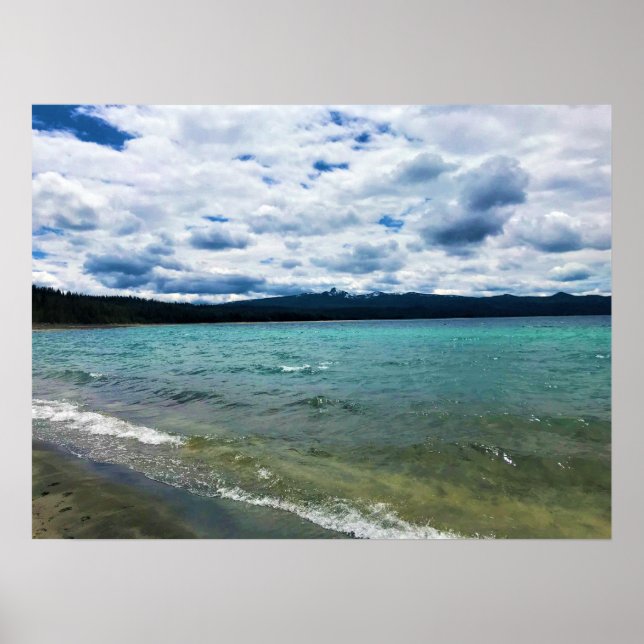 Poster Simax Bay em Crescent Lake, Oregon (Frente)