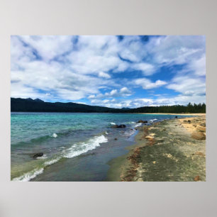 Poster Simax Bay em Crescent Lake, Oregon