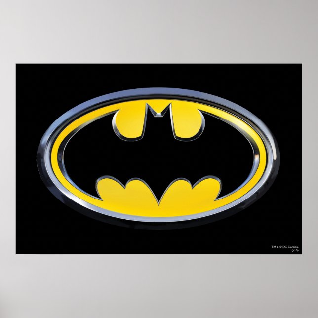 Poster Símbolo Batman | Logotipo clássico (Frente)