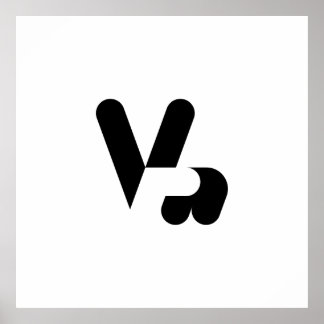 Poster Símbolo da Mão Vitória