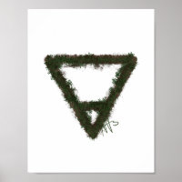 Símbolo de Alquimia do Elemento Rocky Earth