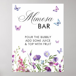 Poster Símbolo de boas-vindas do Chá de panela das borbol