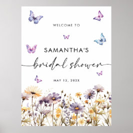 Poster Símbolo de boas-vindas do Chá de panela das borbol