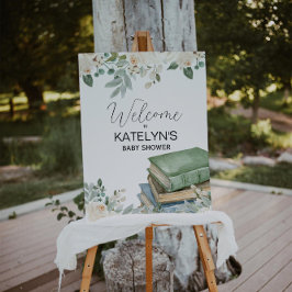 Poster Símbolo de boas-vindas do Storybook Themed Chá de 