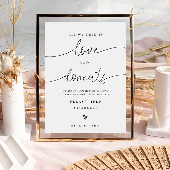 Poster Símbolo de Bolo de Casamento de Bar de Dunot Minim (Criador carregado)