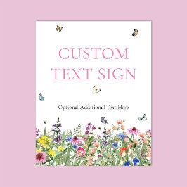 Poster Símbolo de Chá de panela de flor selvagem