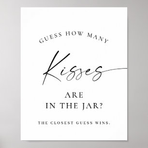 Poster Símbolo de Chá de panela Simples Elegante