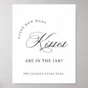 Poster Símbolo de Chá de panela Simples Elegante