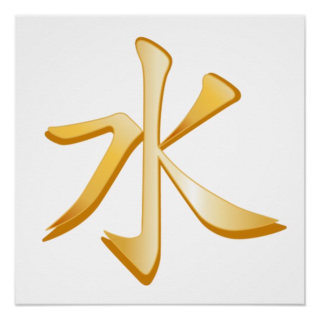 Póster Símbolo de confucionismo (Frente)