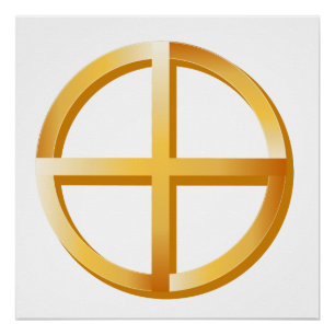 Póster Símbolo de espiritualidade nativa