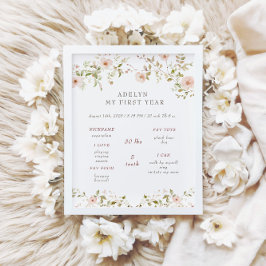 Poster Símbolo de estádios do 1º aniversário do WilRosa B